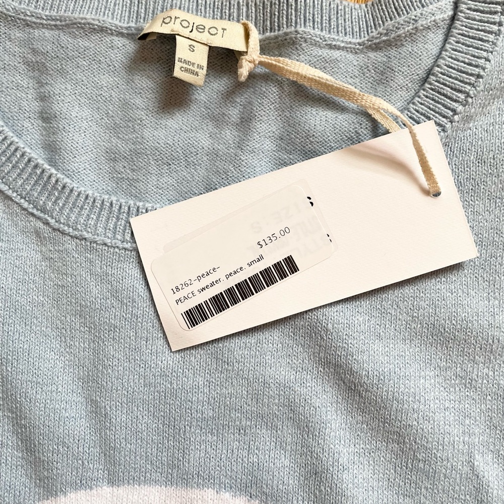 Project Peace Sign Sweater - Picture 10 of 10